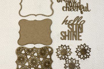 Hello Sunshine Chipboard Set
