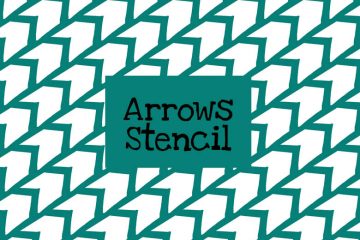 Arrows Stencil