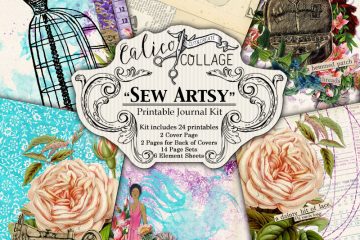 Virtual Subscription Sew Artsy Digital Journal Kit