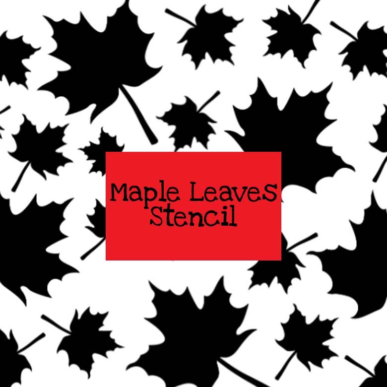 Maple Leaf Stencil  Maple leaf template, Leaf template, Leaf stencil