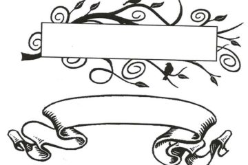CHF300D Banner Duo Rubber Stamps