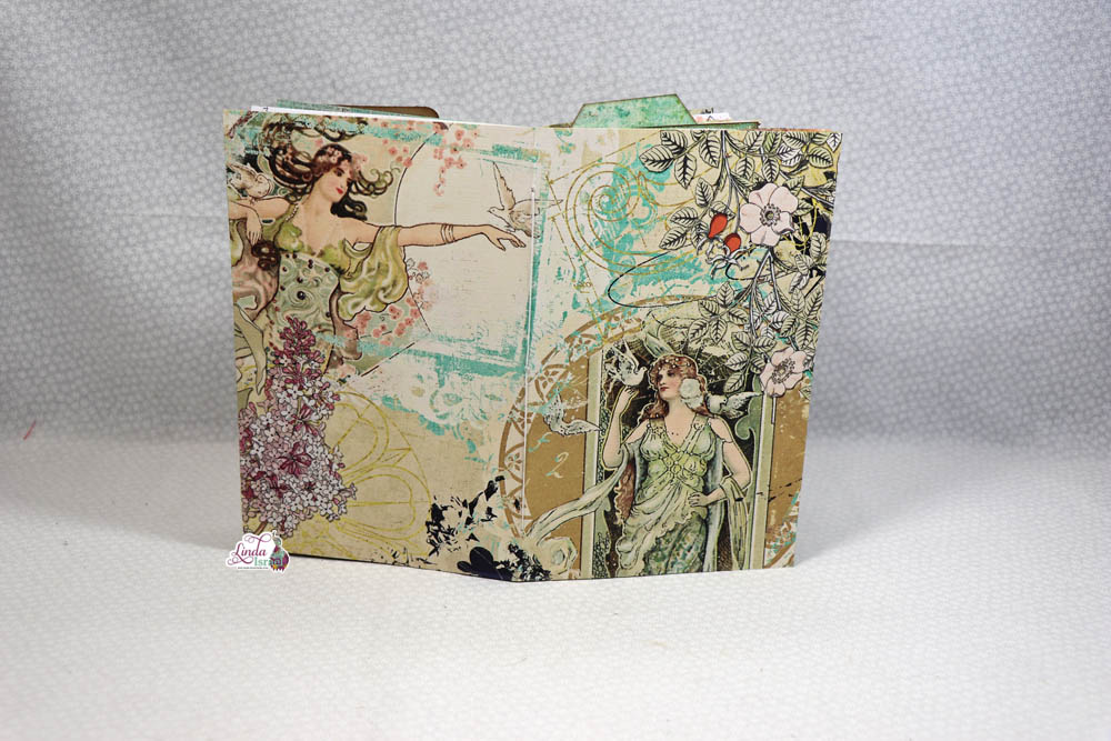 Flip Through of Nouveau Fantasy Junk Journal