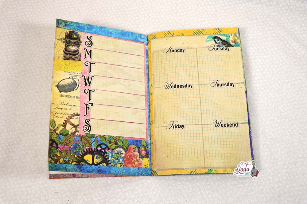 Planner Junk Journal Flip Through