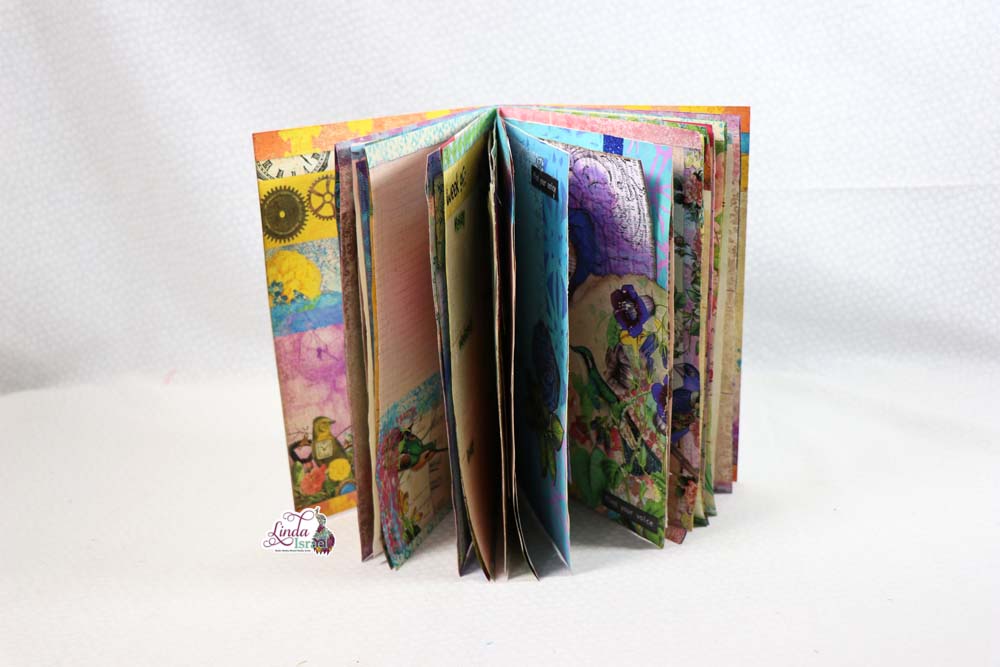 Book Lovers Junk Journal Flip Through. - Alanda Craft