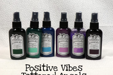 Positive Vibes Tattered Angels Glimmer Mists Kit