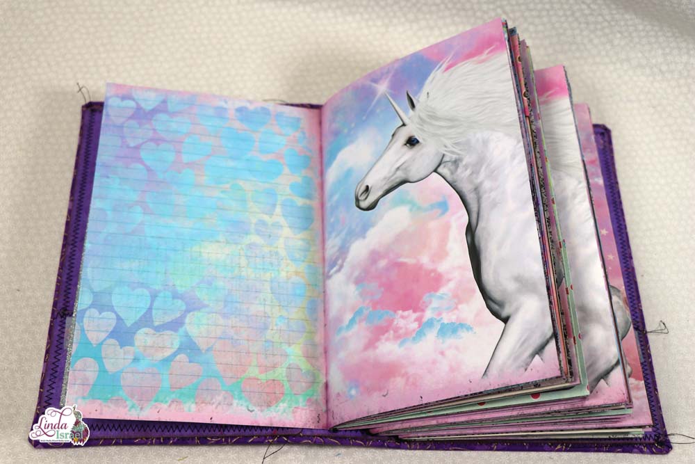 Unicorn Magic Midori Style Junk Journal
