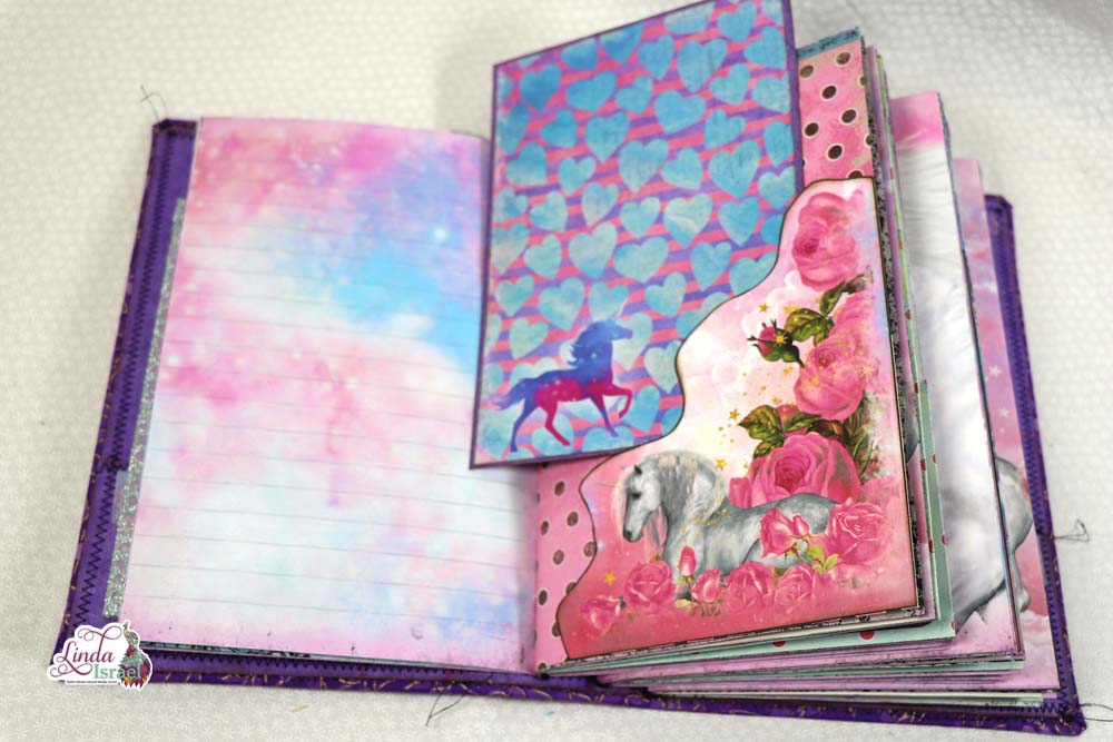 Unicorn Magic Midori Style Junk Journal