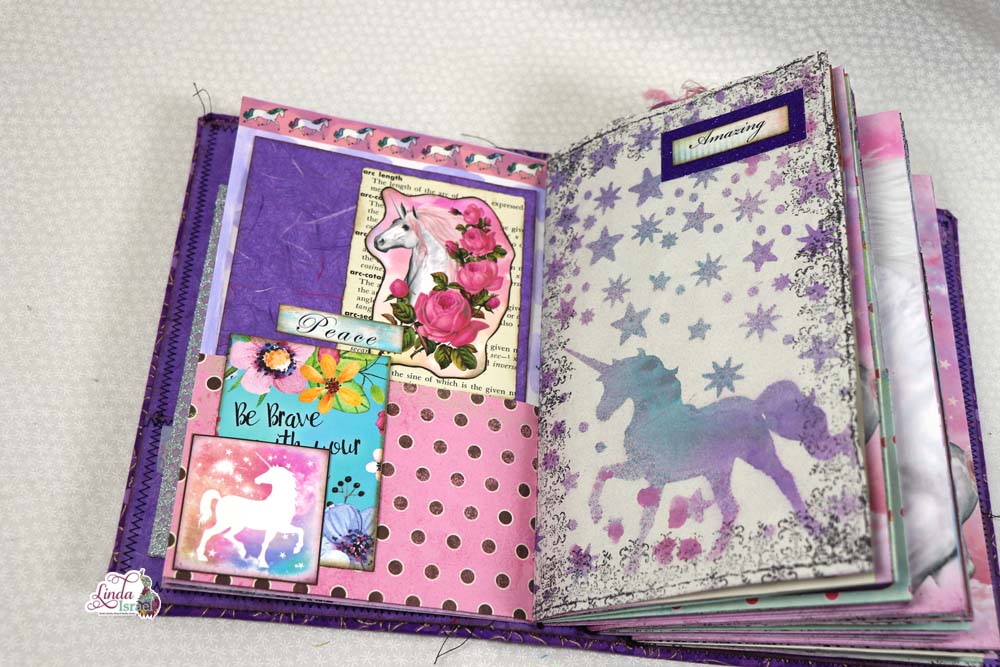 Unicorn Magic Midori Style Junk Journal