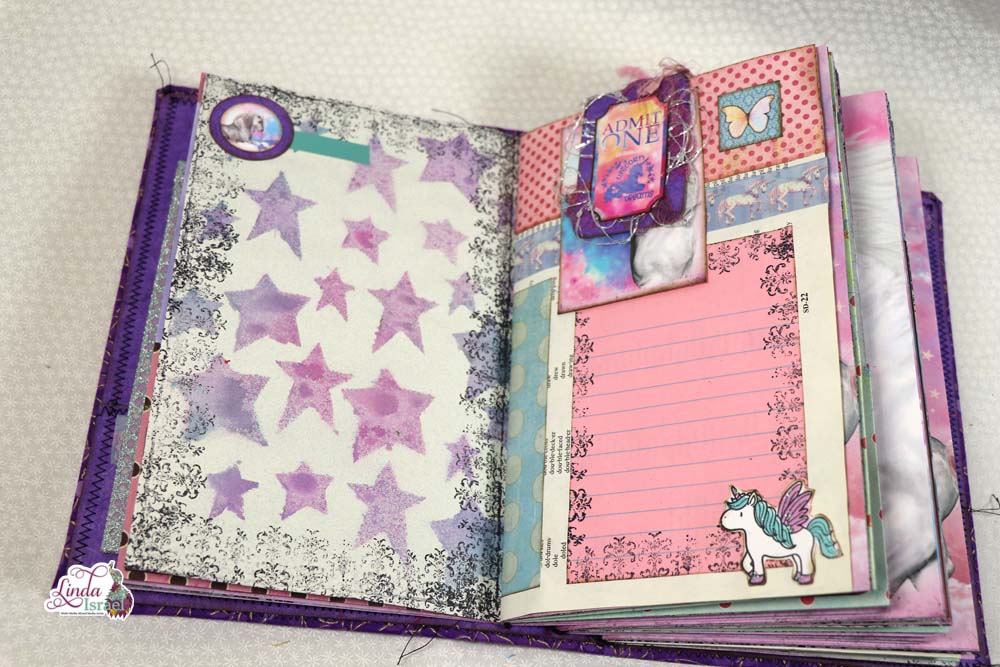 Unicorn Magic Midori Style Junk Journal