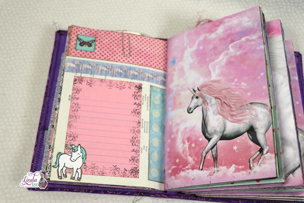 Unicorn Magic Midori Style Junk Journal