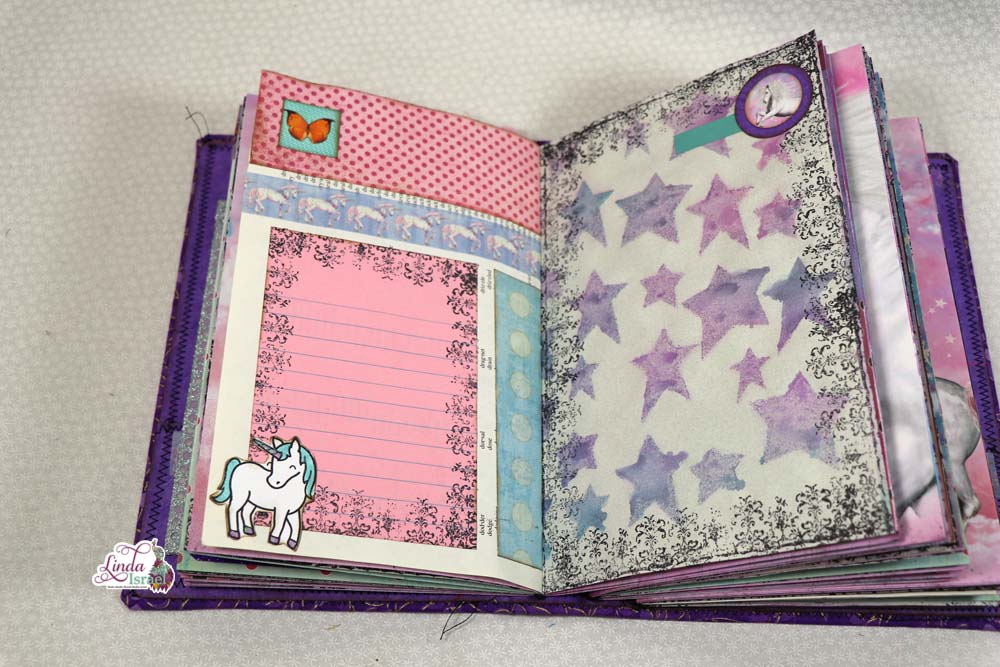 Unicorn Magic Midori Style Junk Journal