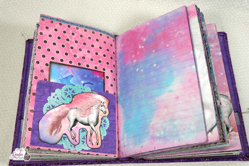 Unicorn Magic Midori Style Junk Journal