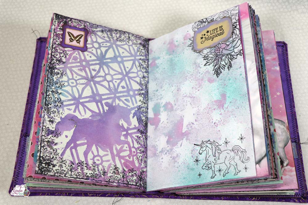 Unicorn Magic Midori Style Junk Journal