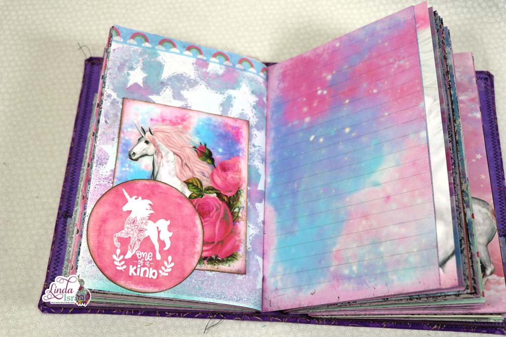 Unicorn Magic Midori Style Junk Journal