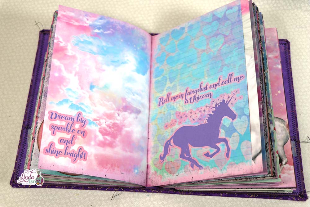 Unicorn Magic Midori Style Junk Journal