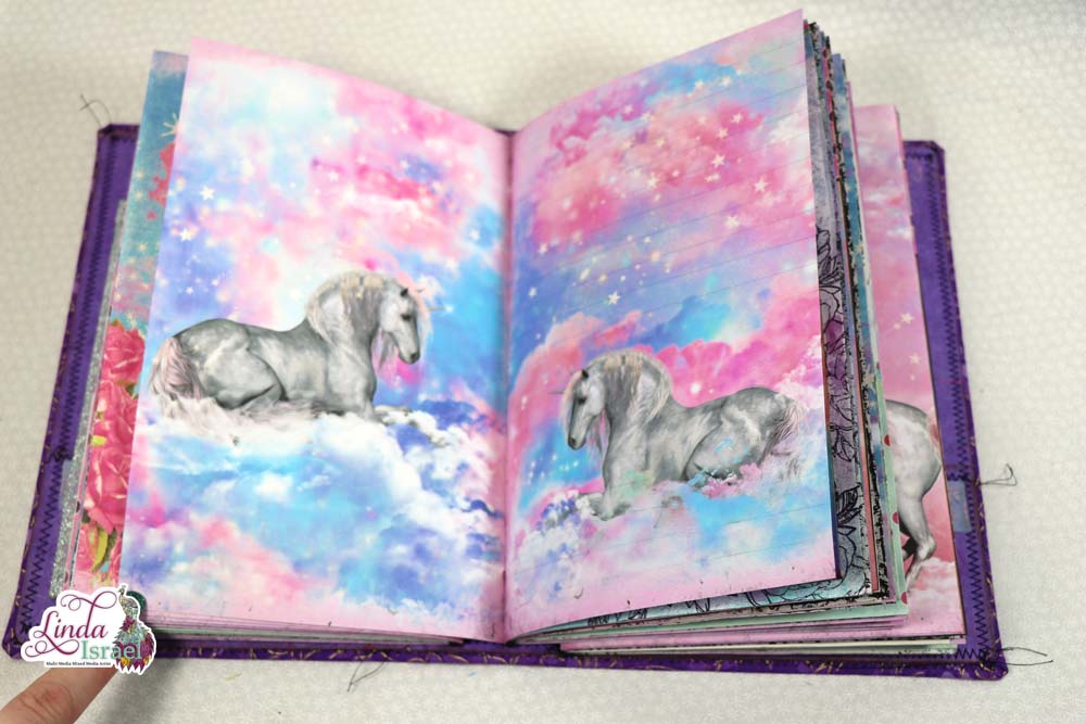 Unicorn Magic Midori Style Junk Journal