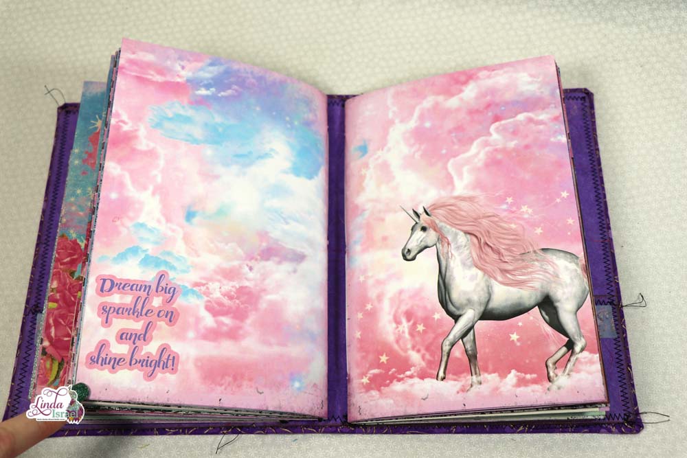 Unicorn Magic Midori Style Junk Journal