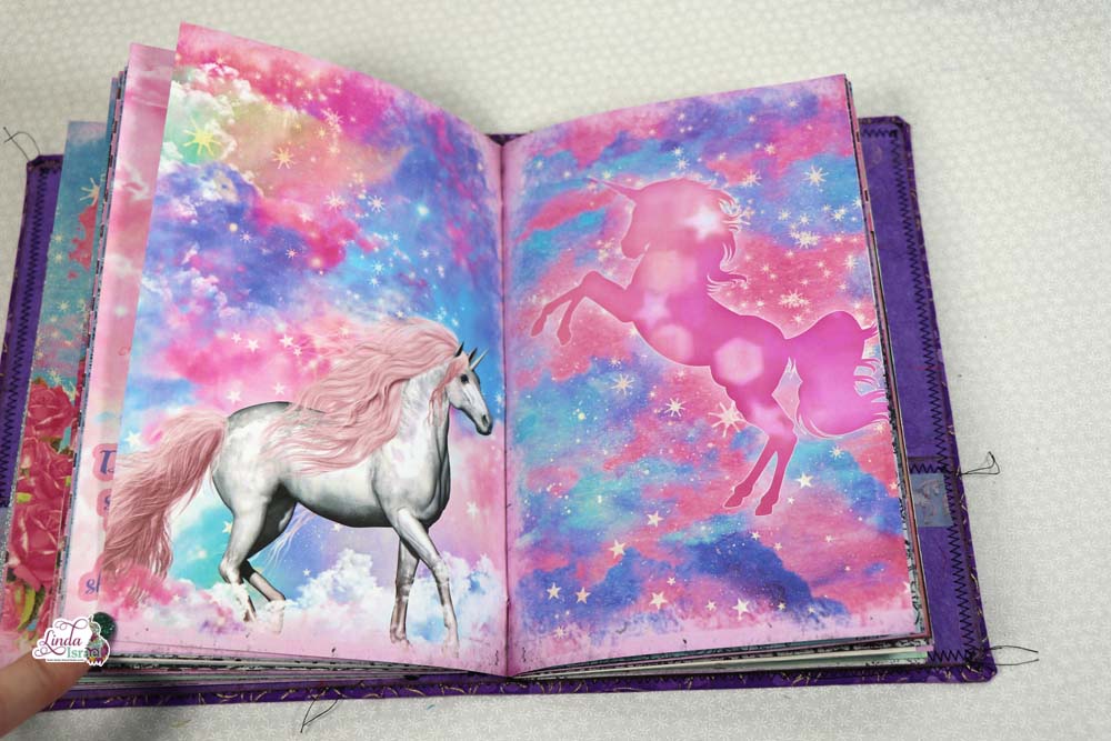 Unicorn Magic Midori Style Junk Journal