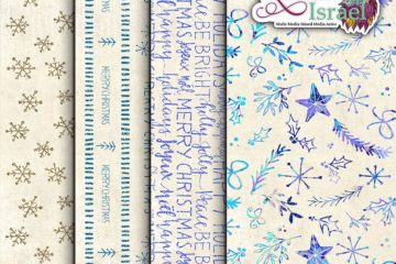Christmas Peacock Add On Journal Pages Digital Download
