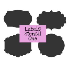 Labels Stencil One