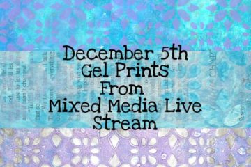 December 5th Gel Prints Digital Download