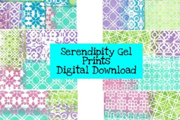 Serendipity Gel Prints Digital Download