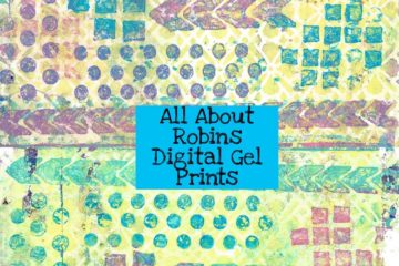 All About Robins Gel Prints Digital Download