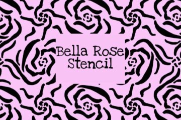 Bella Rose Stencil