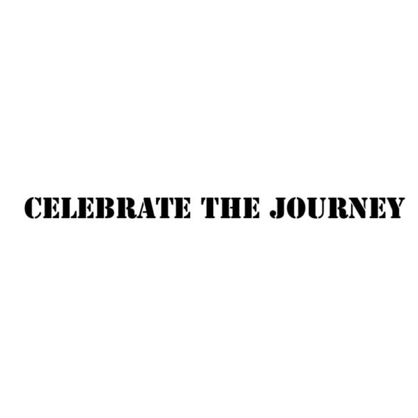 CTP324B Celebrate the Journey HD Rubber Stamp
