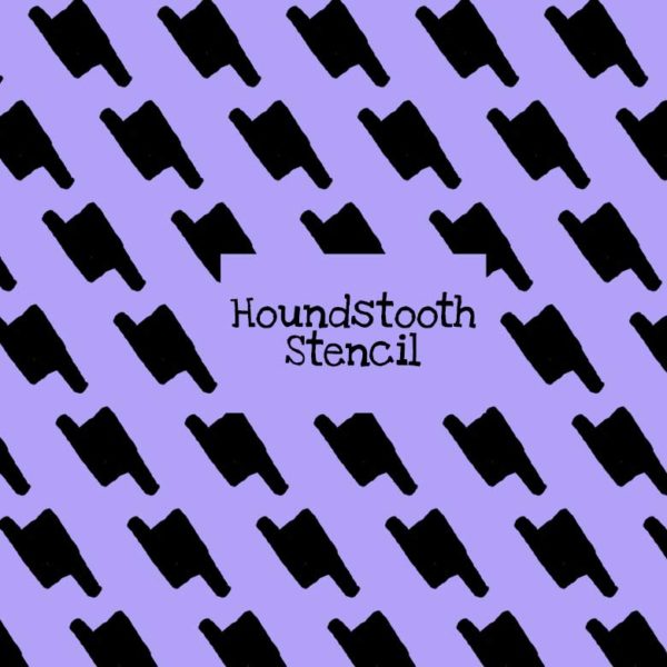 Houndstooth Stencil