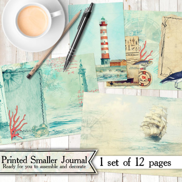 Mini Out To Se Printed Journal Kit