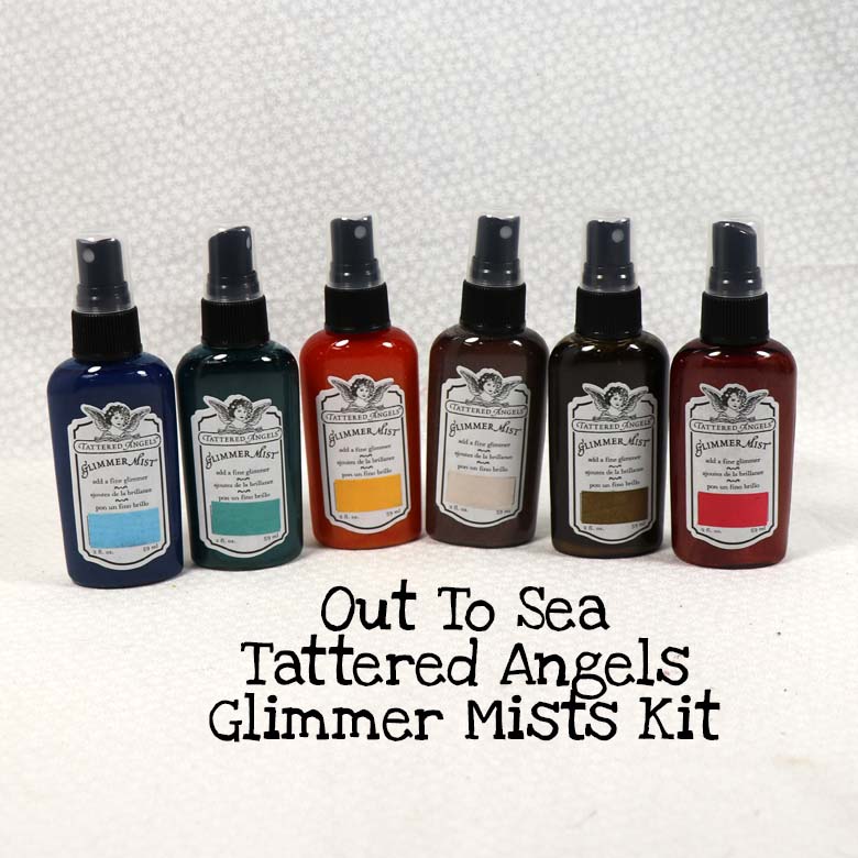 Out To Sea Tattered Angels Glimmer Mists Kit