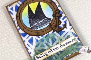Sailing off into the Sunset Card Tutorial