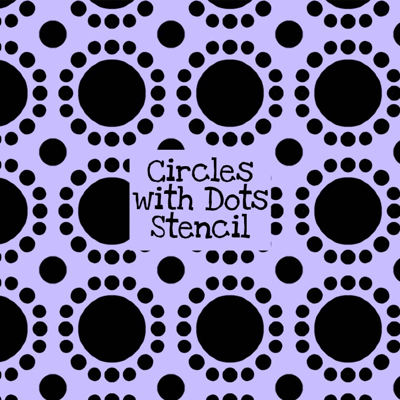 circles-with-dots-stencil