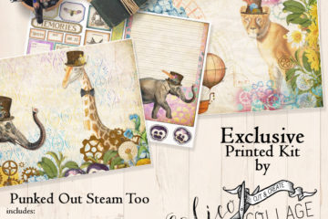 Exclusive Punked Out Steam Too Printed Journal Kit