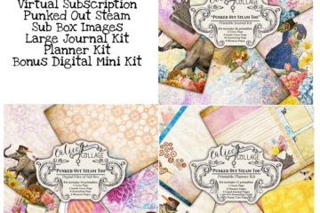 Virtual Subscription Punked Out Steam Too Digital Journal Kit