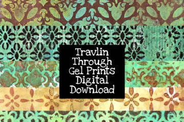 Travelin Through Gel Prints Digital Download