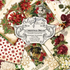 A Christmas Dream Large Digital Journal Kit for Subscribers Only