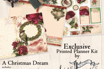 A Christmas Dream Printed Planner Kit