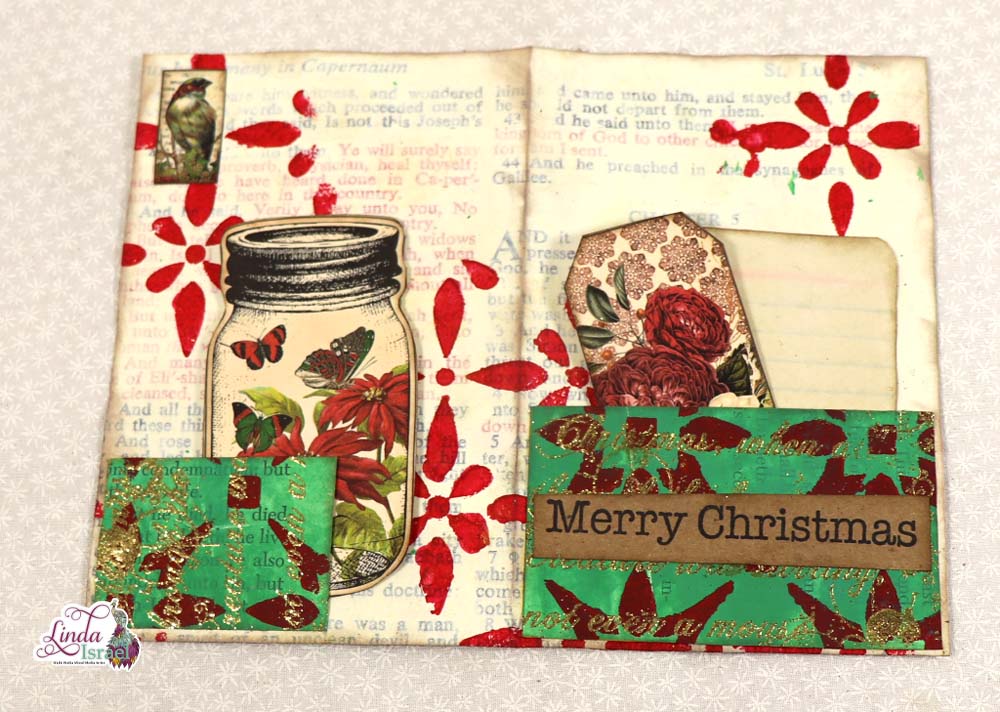 A Christmas Dream Mini Junk Journal Tutorial