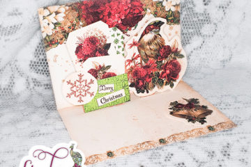 A Christmas Dream Large Digital Pop Up Card Kit