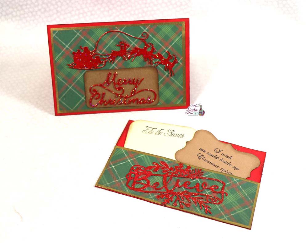 Two Quick Christmas Cards Tutorial