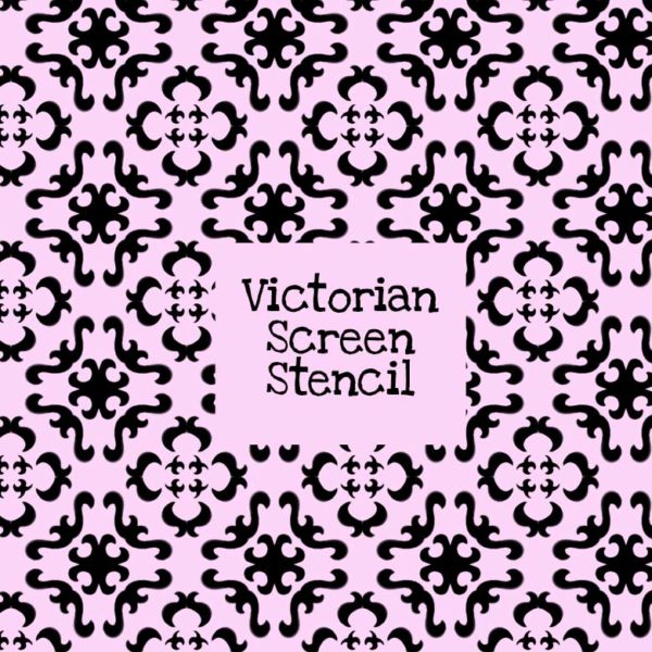Victorian Screen Stencil