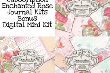 Virtual Subscription Enchanted Rose Journal Kit