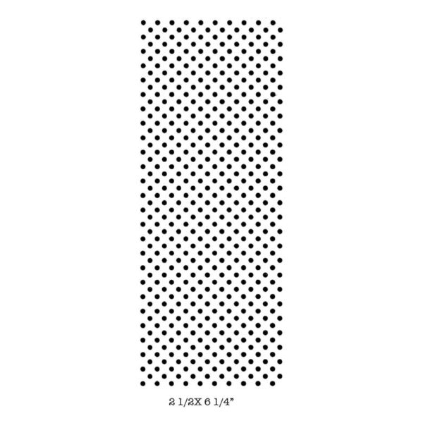 CBA720F Polka Dots Rubber Stamps