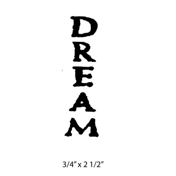 CWP113B Dream Rubber Stamp