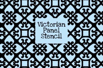 Victorian Panel Stencil