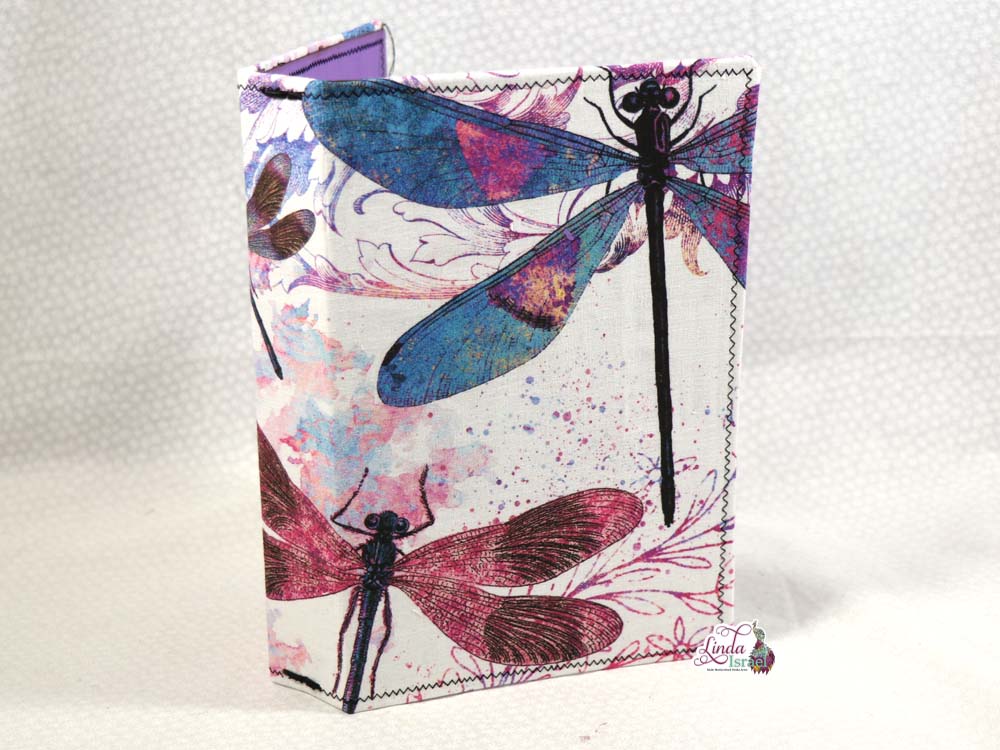 Dancing Dragonflies Midori Style Journal Cover Tutorial