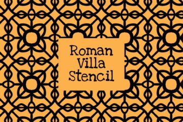 Roman Villa Stencil