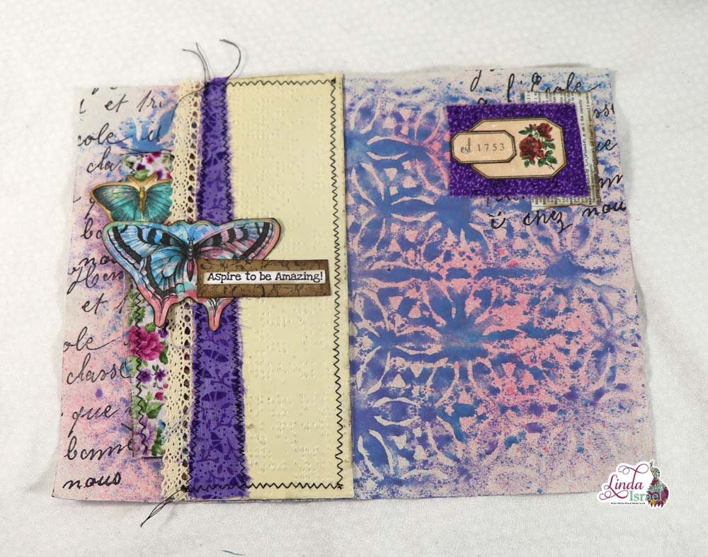 Creating A Tuck Spot and Pocket on a Journal Page